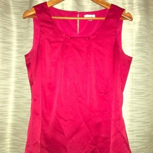 Red Tahari blouse